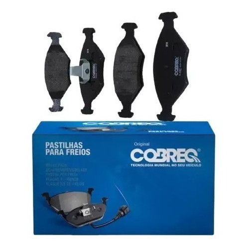 Jogo Pastilha Freio Cobreq Novo Corsa Sedan 1.0 8v 2009 2012