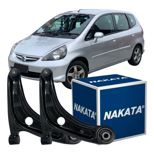 Par Bandeja Suspensão Dianteira Fit 2003 A 2008 - Spare Parts and Accessories for Vehicles