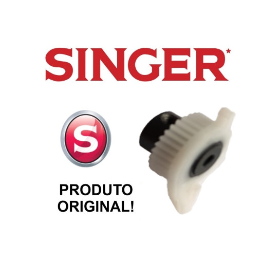 Engrenagem da Barra da Agulha Singer Briliance Cosmo Confidence Quilter Stylist Starlet ORIGINAL Came do Motor de Passo