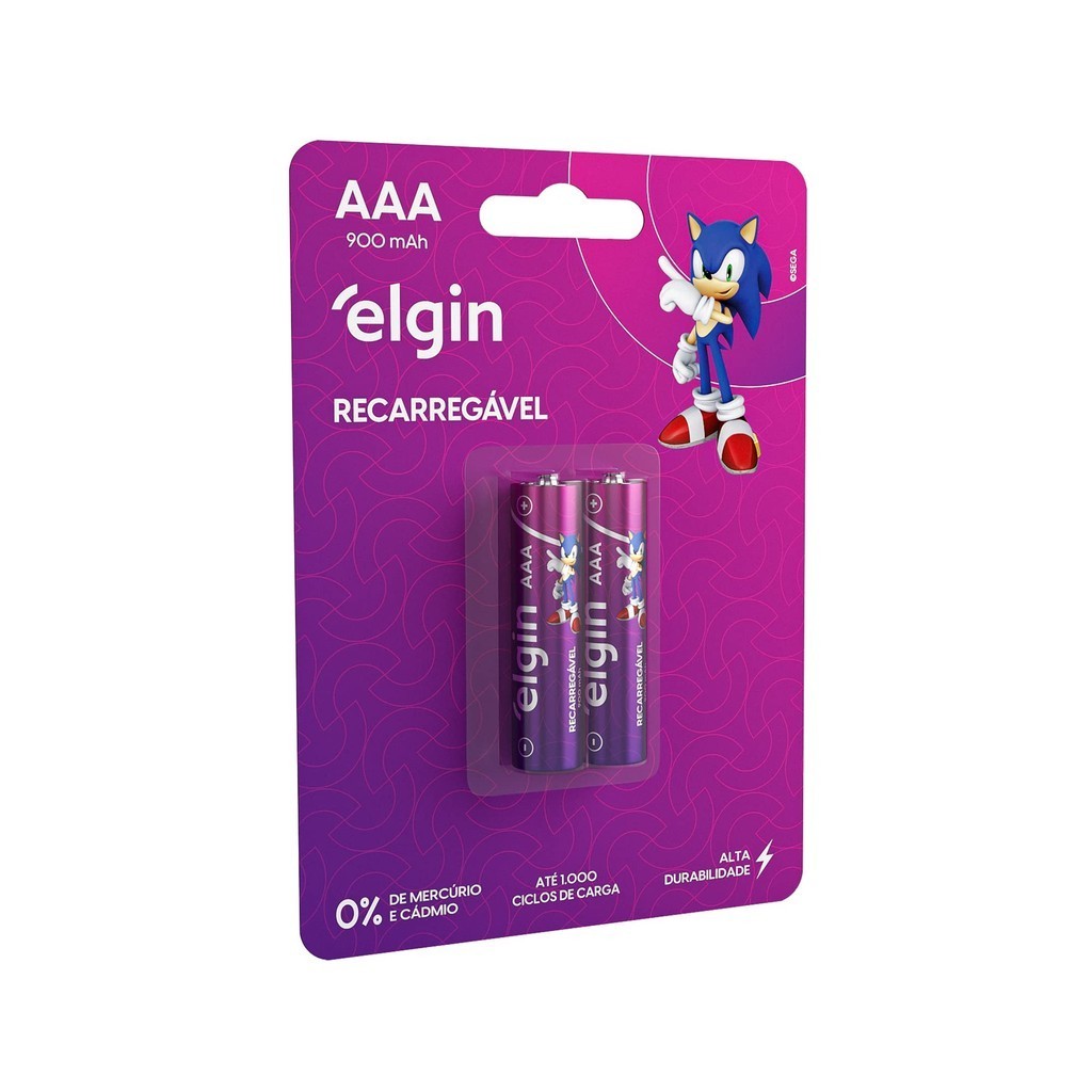 Pilha Recarregável Aaa 900mah - Comprar com Melhor Preço em Baterias