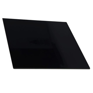 Chapa placa acrílico cast preto 60cm X 34cm X 2mm em Oferta na Shopee