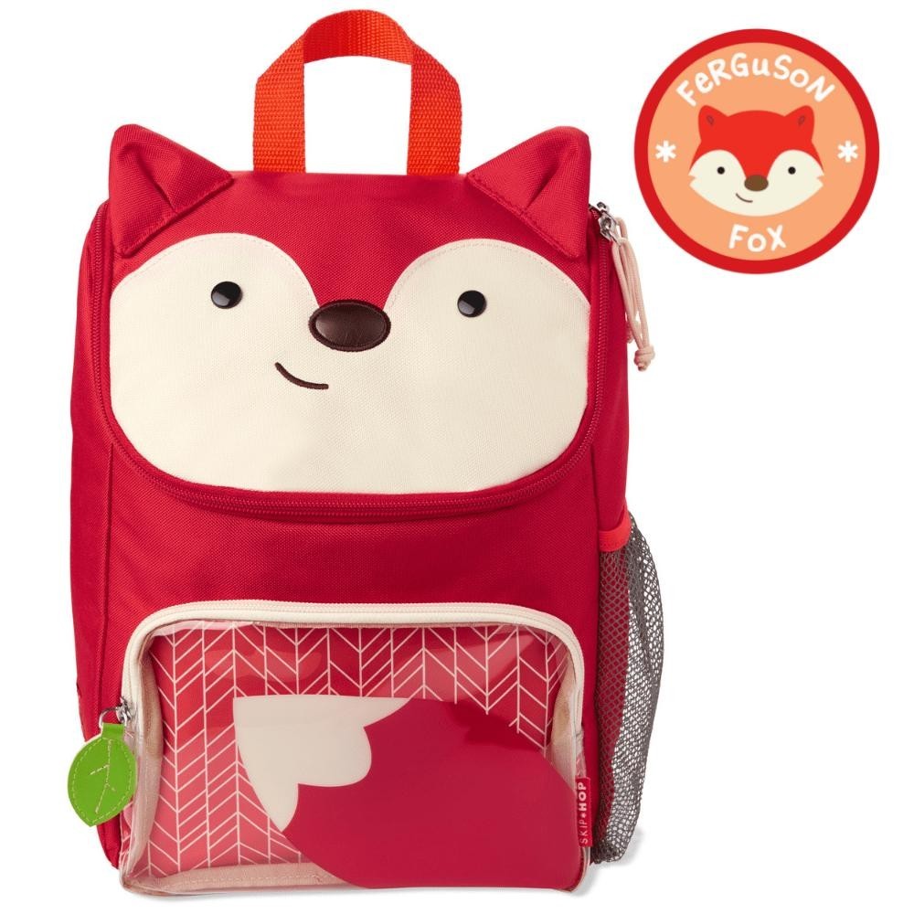 Mochila Escolar Zoo Raposa Skip Hop em Oferta na Shopee