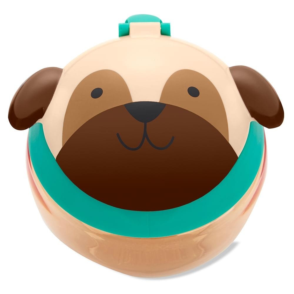 Porta Snack Zoo Cachorro Pug Skip Hop - Mom & Baby