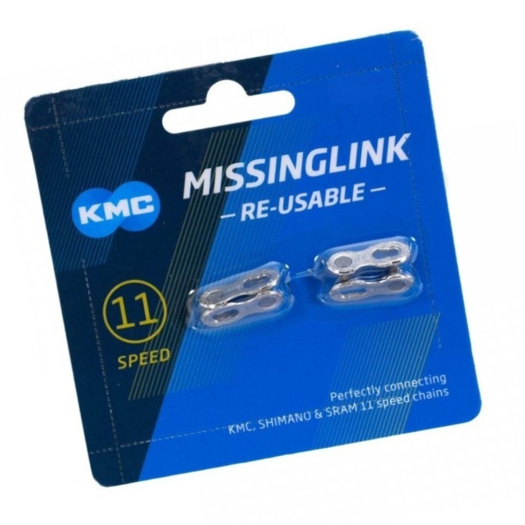 EMENDA DE CORRENTE KMC 11V CL555R SILVER / PRATA - POWER LINK - 02 UND em Oferta na Shopee