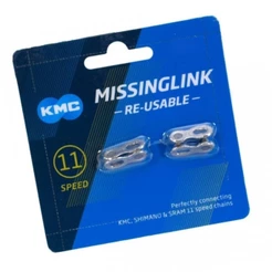 EMENDA DE CORRENTE KMC 11V CL555R SILVER / PRATA - POWER LINK - 02 UND