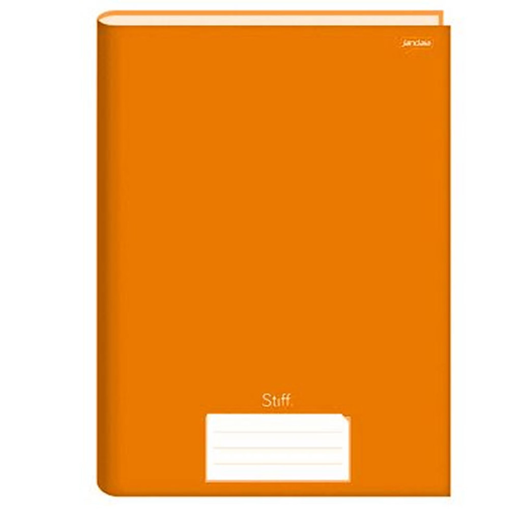 CADERNO BROCHURA UNIV CD 96FLS   STIFF LARANJA    58369 55 em Oferta na Shopee