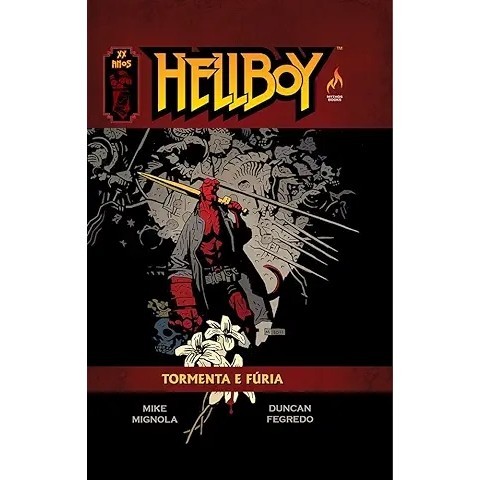 Hellboy - Tormenta e Fúria - Volume 9 autor Mike; Duncan Fregedo
