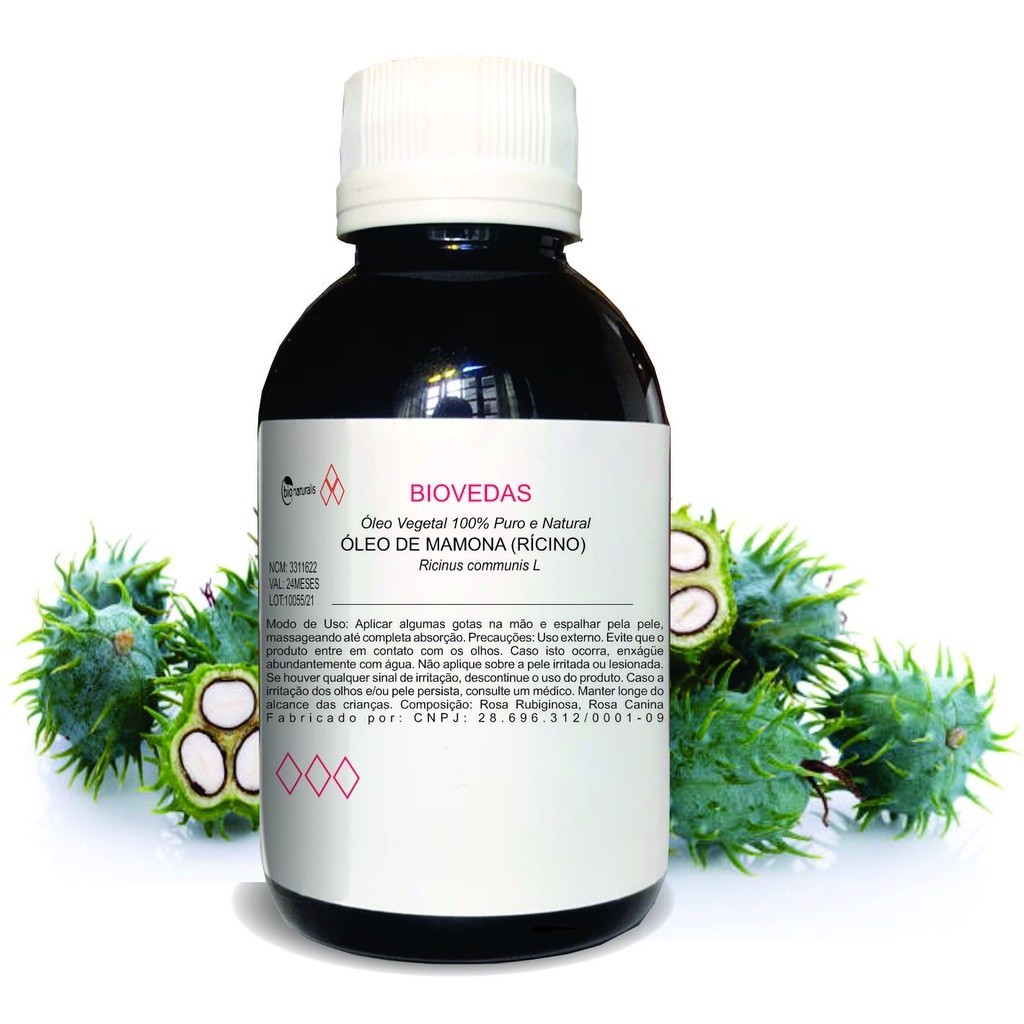 Óleo de Mamona 100% Puro 100ml em Oferta na Shopee