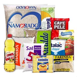 Cesta Básica Nobre I - Cesta Nobre em Oferta na Shopee