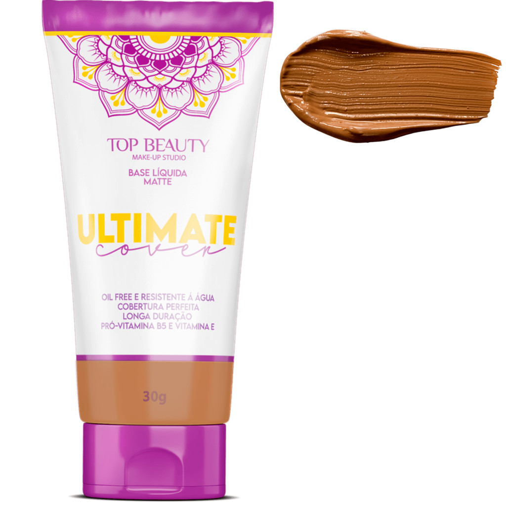 Base Líquida Ultimate Cover Cor 05 – Marrom Claro em Oferta na Shopee