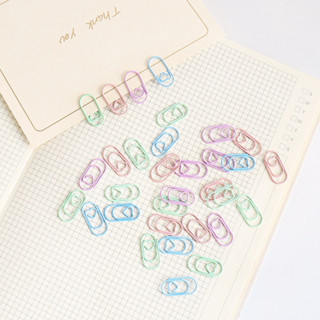 Novo 10/30/50pcs Colorido Colorido Em Forma de Amor Mini Clipes De Papel Coração Pequeno E Plástico em Oferta na Shopee