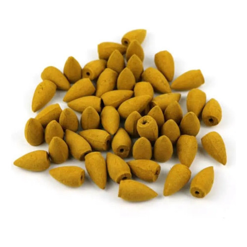Kit 100 Unidades Incenso Cascata Backflow Cone Fumaça Aroma