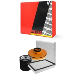 Kit Troca de Filtros Hilux 2.8 16V 2016 a 2024 Diesel Wega