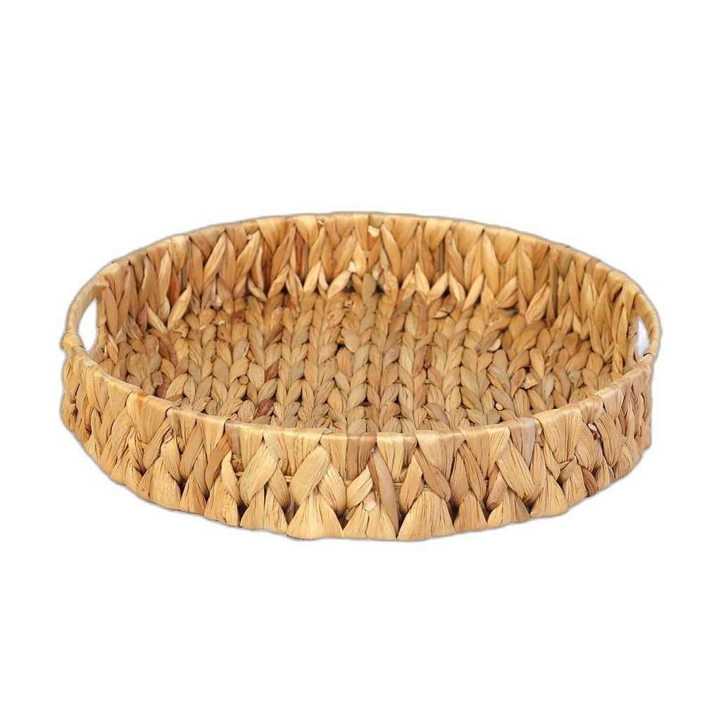 Cesto Bandeja Vime Fibra Seagrass Rustico Grande 35cm 3071