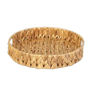 Cesto Bandeja Vime Fibra Seagrass Rustico Grande 35cm 3071