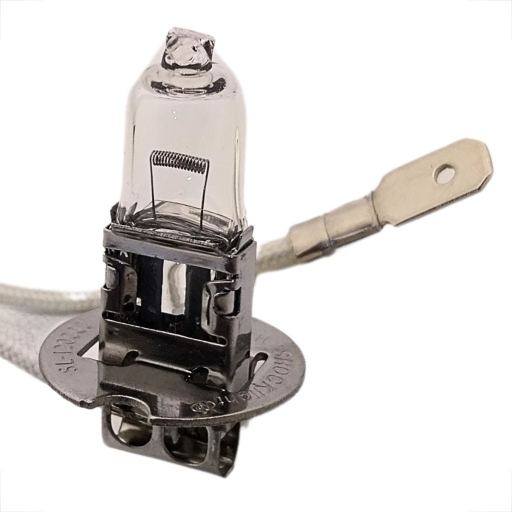 Kit 2 Lâmpada Farol H3 Halogena 12V 55W PK22S Standart · foto 2