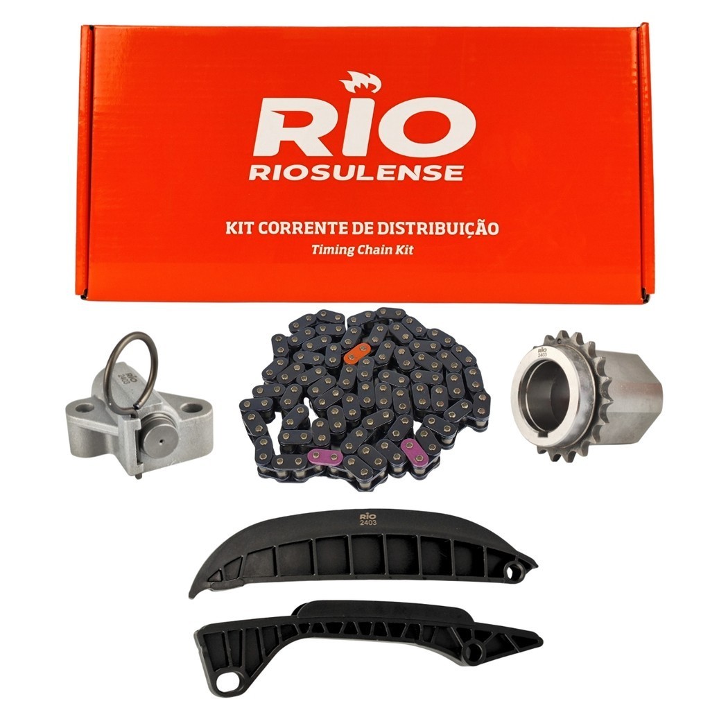 Kit Corrente Distribuição Renault  Kwid Bed Sce 1.0L 12V DOHC 3 Cilindros Flex