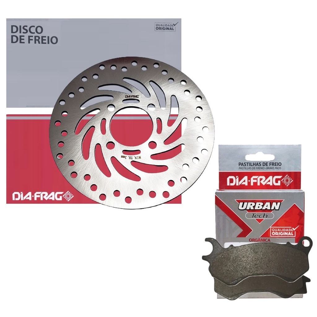 Disco de Freio Dianteiro Pcx 150 Sem Abs 2013 A 2018 + Pastilhas Diafrag em Oferta na Shopee