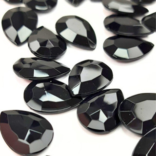 Chaton Gota 13x18mm - Preto - Base Irregular em Oferta na Shopee