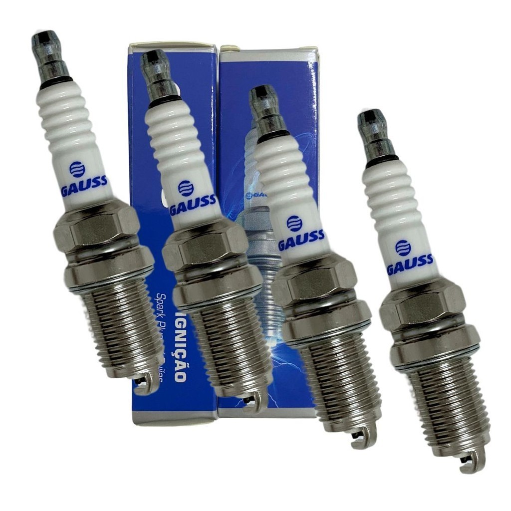 Kit Jogo 4x Vela de Ignição Fiat Palio Uno Renault GV6R93 em Oferta na Shopee