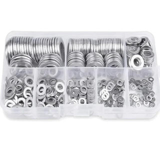 KIT 360 ARRUELAS LISA M2 M2.5 M3 M4 M5 M6 M8 M10 ZINCADA em Oferta na Shopee