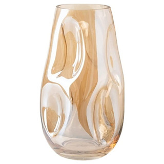 Vaso de Vidro Grosso Primeira Linha Forma Irregular Ebenezer em Oferta na Shopee