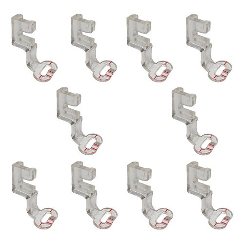 Calcador Pezinho Para Maquina de Bordar Bordadeira Janome MC350 370 Outras Elna Deco 340