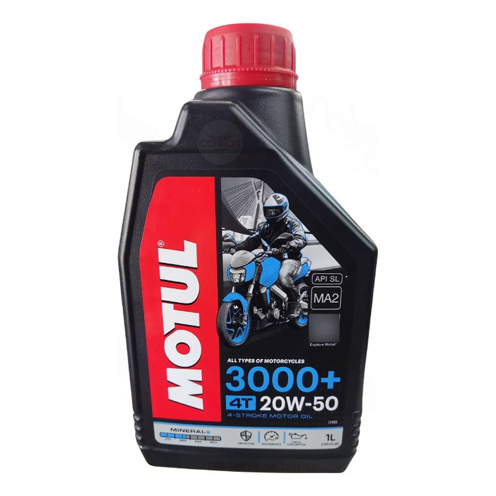 Óleo 4 Tempo Motul 3000 1 Litro 20w 50 Mineral