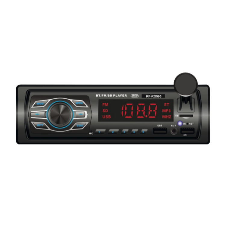 Rádio MP3 Player Automotivo Knup KP-RO905 AM/FM USB AUX Display LED