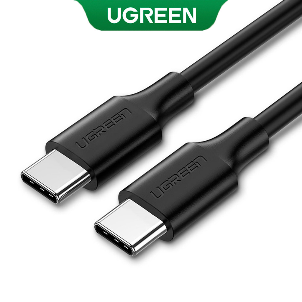 UGREEN Cabo Usb Tipo C Macho/Macho 3Metros Preto