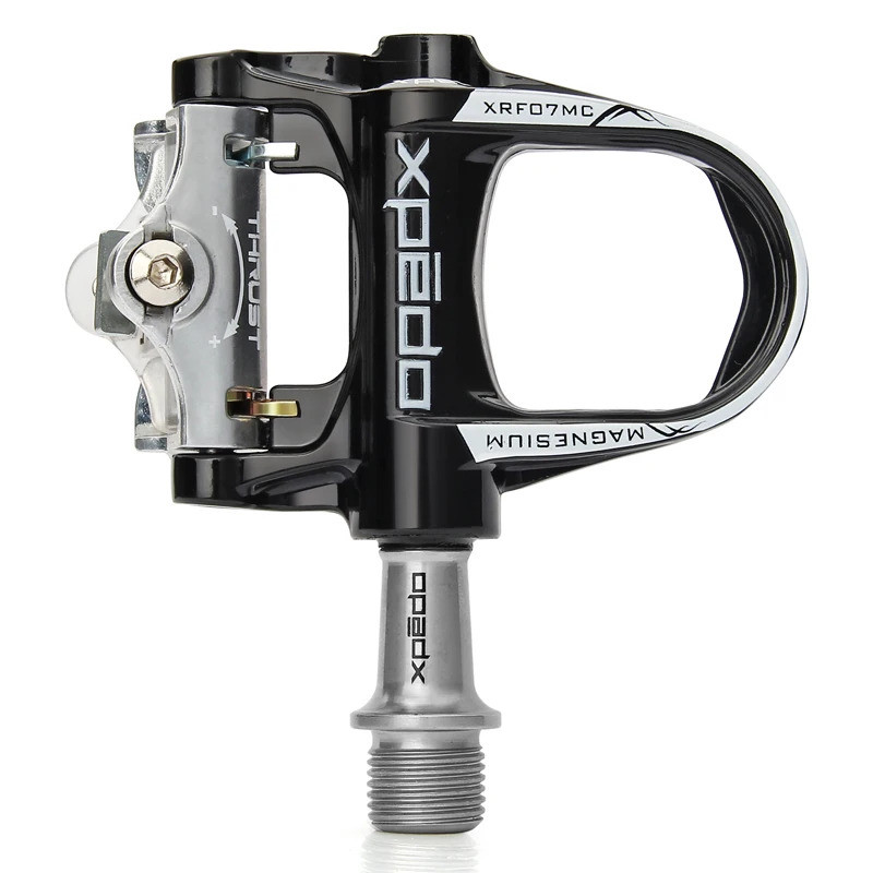 Wellgo Xpedo XRF07MC Pedal De Bicicleta De Estrada Em Liga De Magnésio Com Presilhas Para Leve Travamento Automático