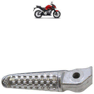 Pedaleira Traseira CB 300F Twister 2024 Prata Alumínio em Oferta na Shopee