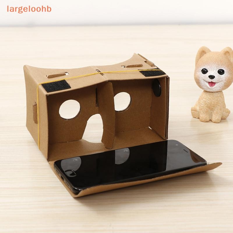 [largeloohb] Óculos De Realidade Virtual 3D De Papelão De 1 Unidade Para Android Ou Telefone Novo
