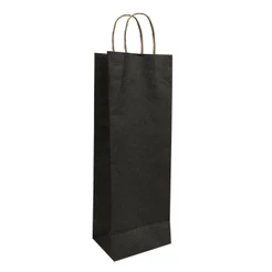 Sacola de Papel Para Bebidas Com Alça 12x33x8,5 50un
