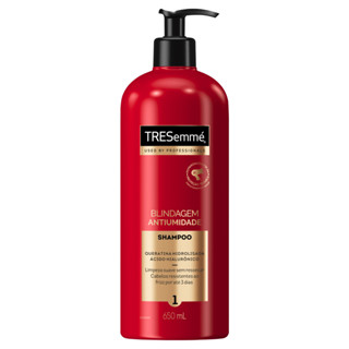 SHAMPOO TRESEMMÉ BLINDAGEM ANTIUMIDADE 650ML em Oferta na Shopee
