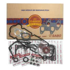 Kit Jogo de Junta de Motor com Retentor Original Sabo PALIO SIENA UNO STRADA FIRE
