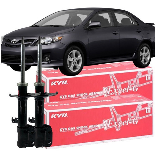 Par Amortecedor Dianteiro Kayaba Toyota Corolla 1.8 2010 em Oferta na Shopee