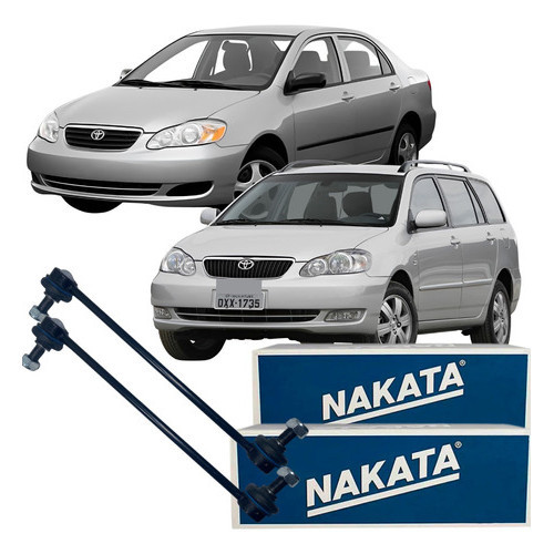 Par Bieleta Nova Dianteira Toyota Corolla Fielder 2003 À 2008 em Oferta na Shopee