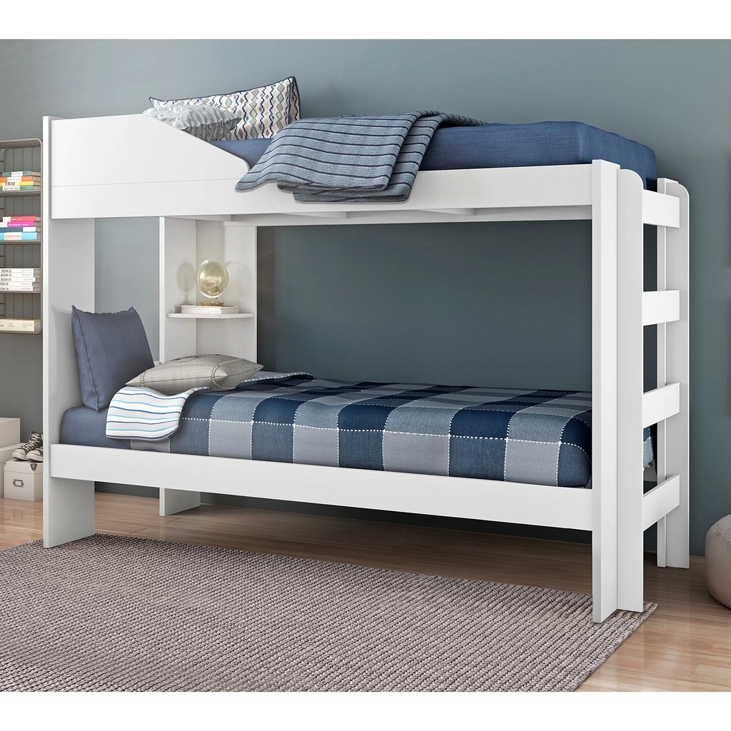 Beliche Solteiro Indy  Branco em Oferta na Shopee