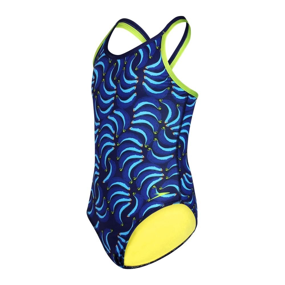 Maiô Cross Duo infantil Banana Speedo - BANANA AZUL