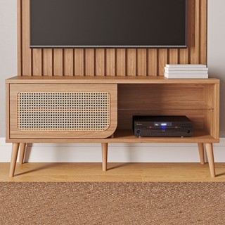 Rack para TV Até 55 Polegadas 1 Porta Freijó Tb312 Jj - Dalla Costa em Oferta na Shopee