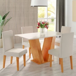 Mesa de Jantar 4 Lugares Felicity
