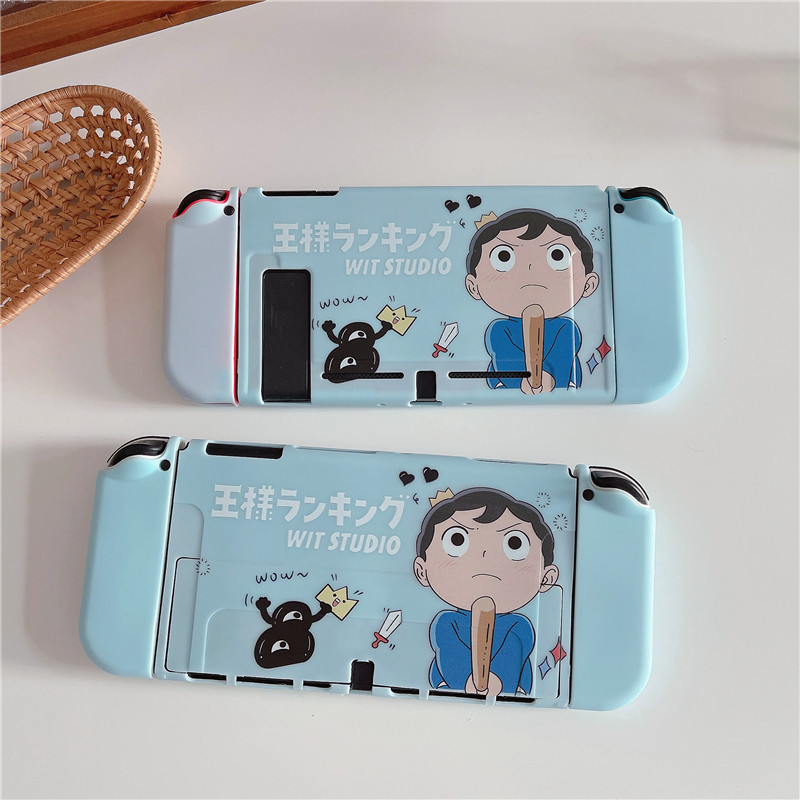 Porgy Com Um Morcego De Beisebol Bonito Desenho Animado Silicone TPU Nintendo Switch E OLED Caixa De Proteção