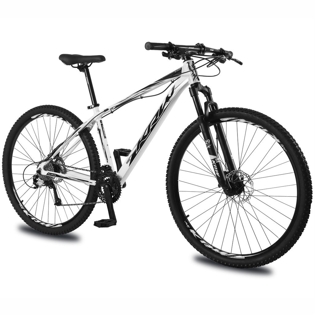 Bicicleta aro 29 KRW Alumínio 27 Velocidades Freio Hidráulico Suspensão dianteira Mountain Bike KR4 - Sports & Outdoors
