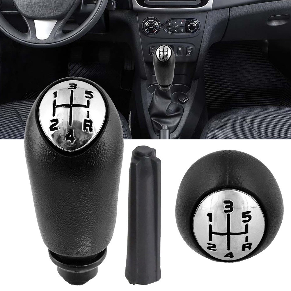 Bola Manopla De Cambio Compatível com Logan Sandero 2008 2009 2010 2011 2012 2013 2014 2015 2016 2017 2018 2019 Stepway Megane em Oferta na Shopee