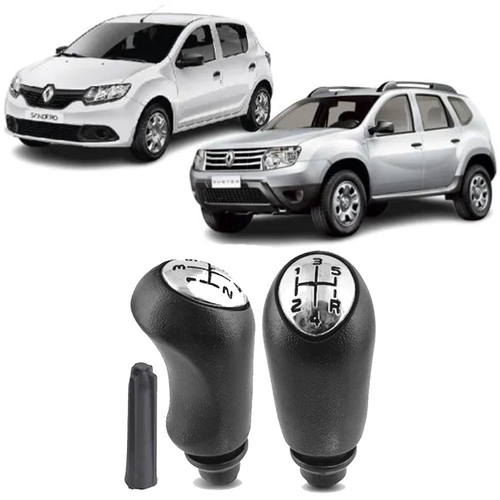 Bola Manopla De Cambio Sandero 2012 2013 2014 2015 2016 em Oferta na Shopee