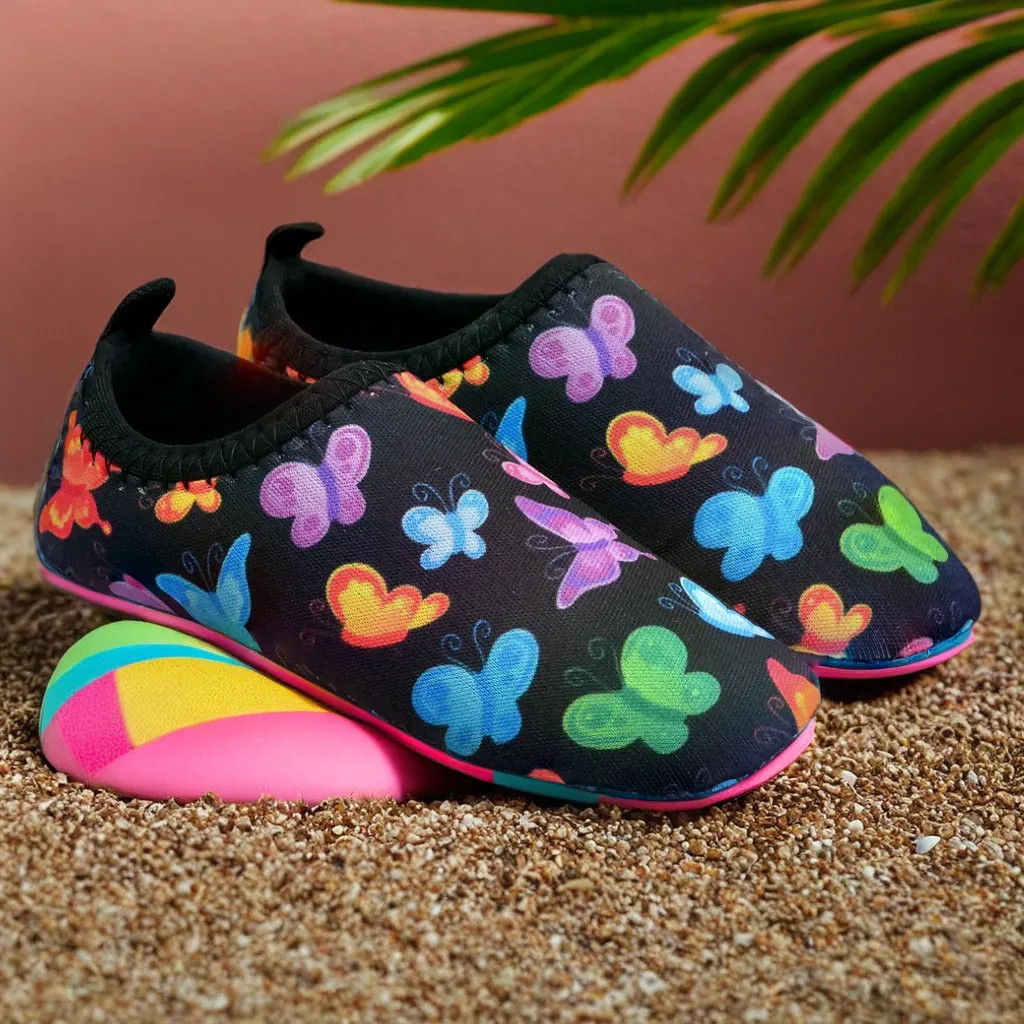 Sapatilha Infantil Antiderrapante para Praia, parque, piscina Neoprene Infantil Menino Menina em Oferta na Shopee