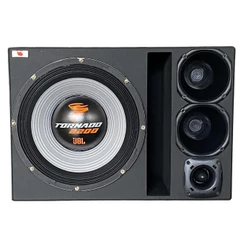 Caixa Trio 15'' Tornado Jbl 15swt2200 + 2 D200-x + 1 St200