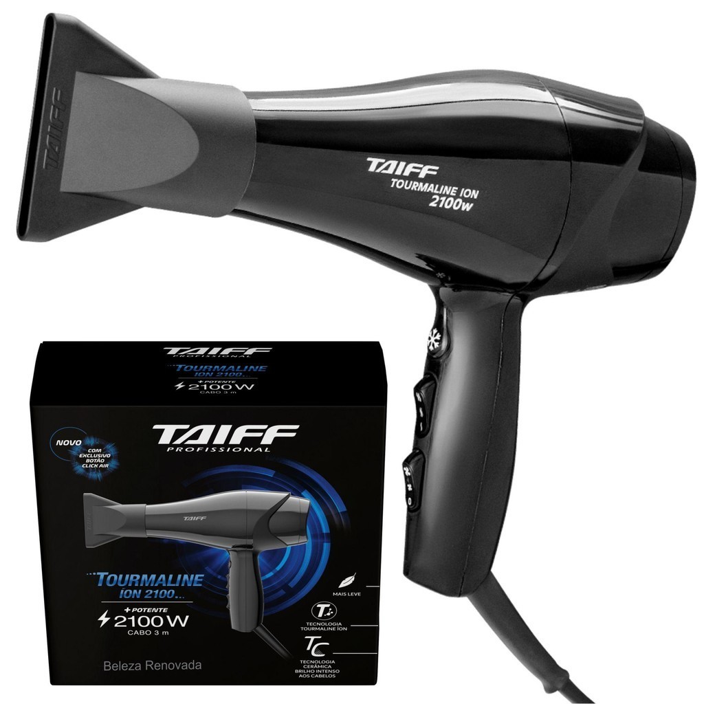 Secador De Cabelo Taiff New Tourmaline Profissional 2100W