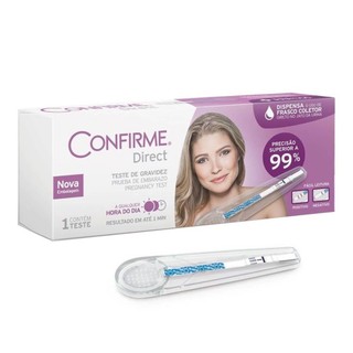 CONFIRME DIRECT TESTE DE GRAVIDEZ COM 1 UNIDADE em Oferta na Shopee